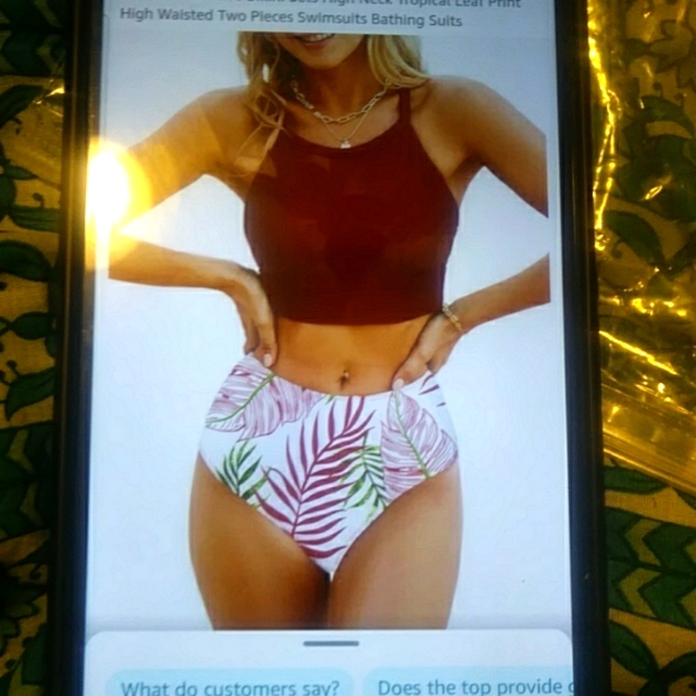 NWOT Herseas women bikini set
